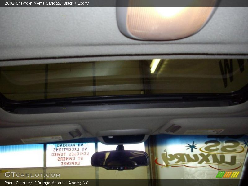 Black / Ebony 2002 Chevrolet Monte Carlo SS