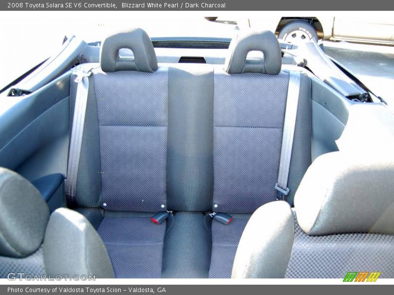 Blizzard White Pearl / Dark Charcoal 2008 Toyota Solara SE V6 Convertible