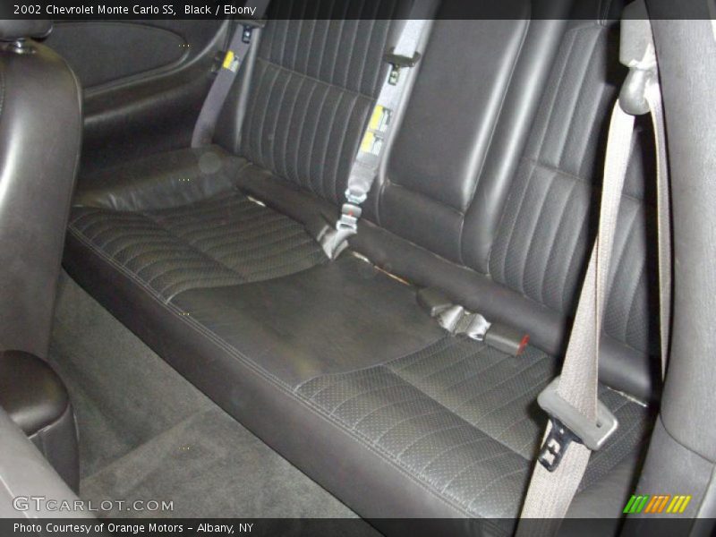Black / Ebony 2002 Chevrolet Monte Carlo SS