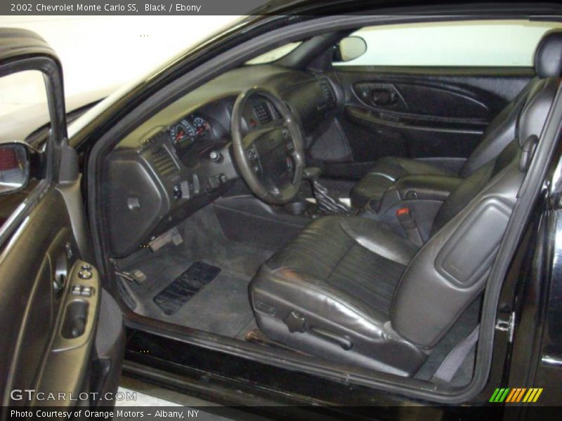 Black / Ebony 2002 Chevrolet Monte Carlo SS