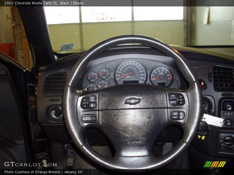 Black / Ebony 2002 Chevrolet Monte Carlo SS