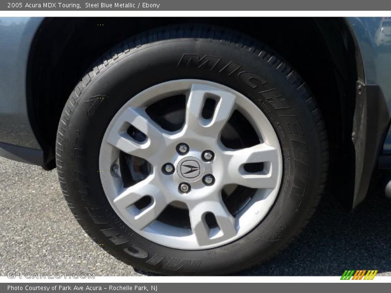 Steel Blue Metallic / Ebony 2005 Acura MDX Touring