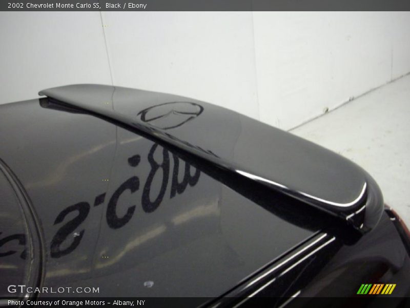 Black / Ebony 2002 Chevrolet Monte Carlo SS