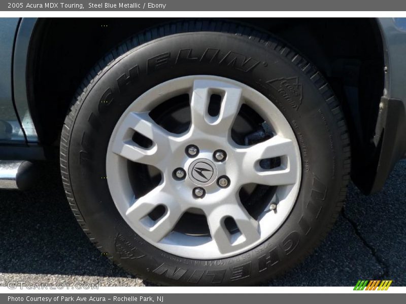 Steel Blue Metallic / Ebony 2005 Acura MDX Touring