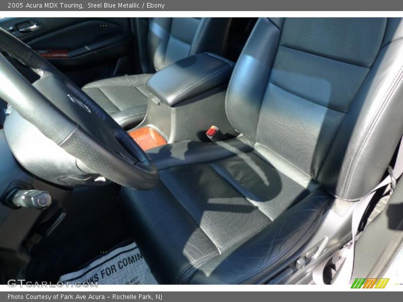 Steel Blue Metallic / Ebony 2005 Acura MDX Touring