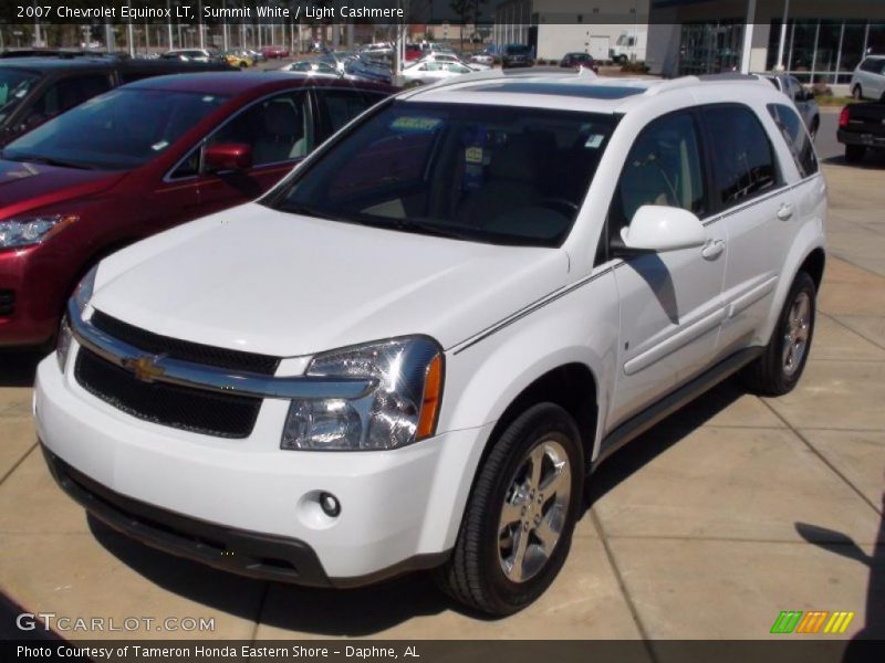 Summit White / Light Cashmere 2007 Chevrolet Equinox LT