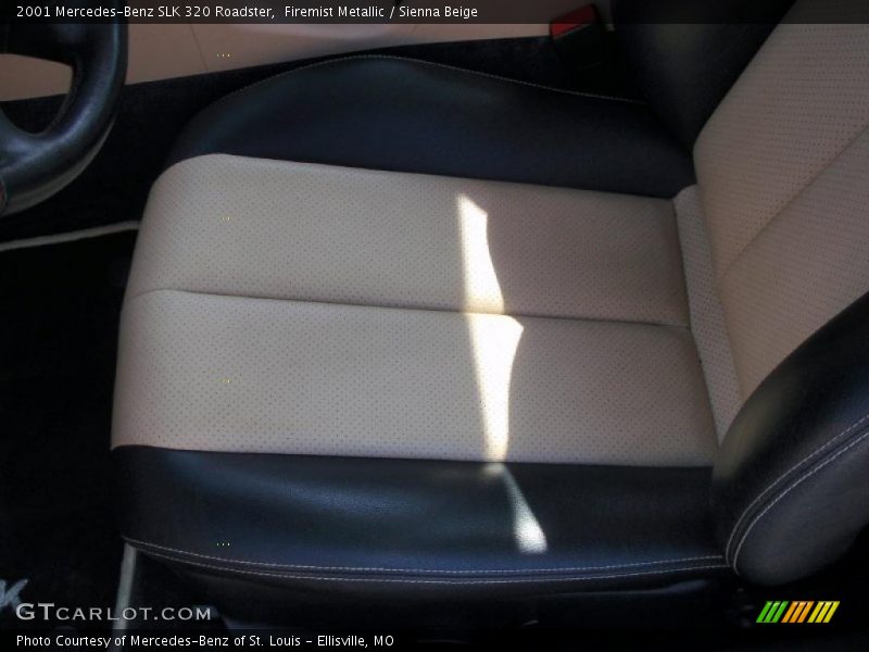 Firemist Metallic / Sienna Beige 2001 Mercedes-Benz SLK 320 Roadster