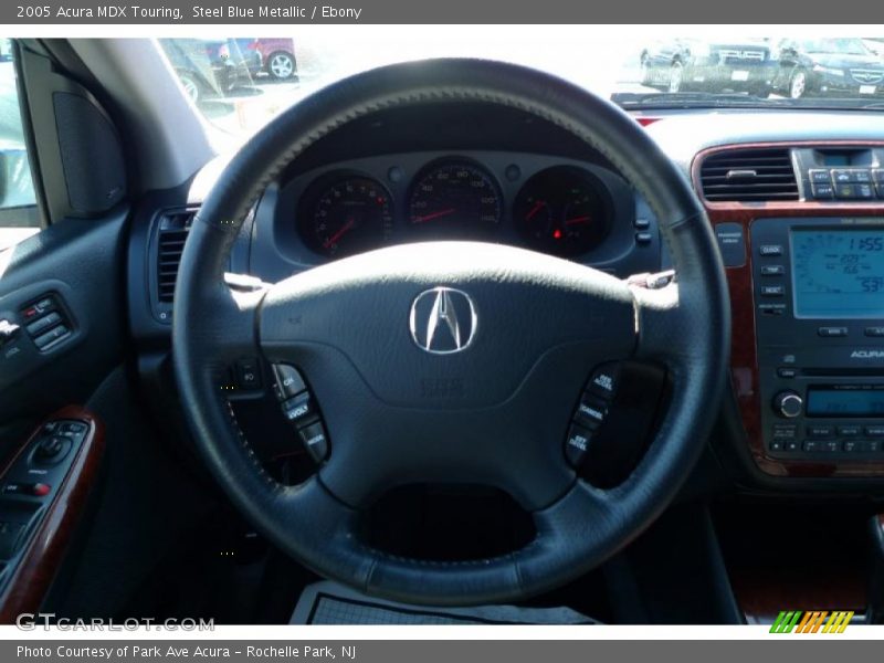 Steel Blue Metallic / Ebony 2005 Acura MDX Touring