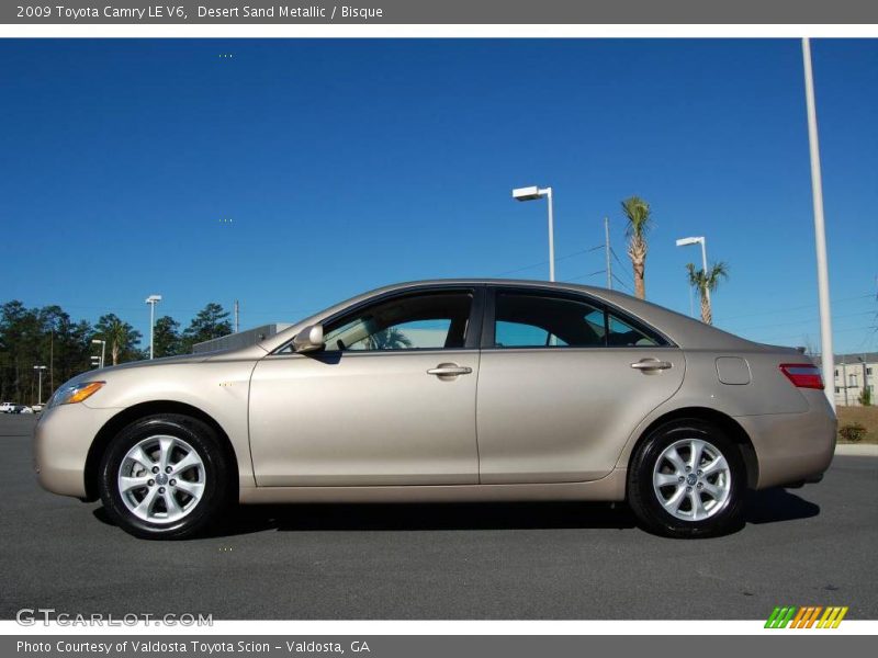 Desert Sand Metallic / Bisque 2009 Toyota Camry LE V6