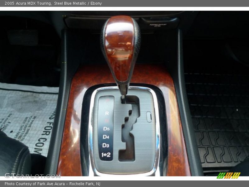 Steel Blue Metallic / Ebony 2005 Acura MDX Touring