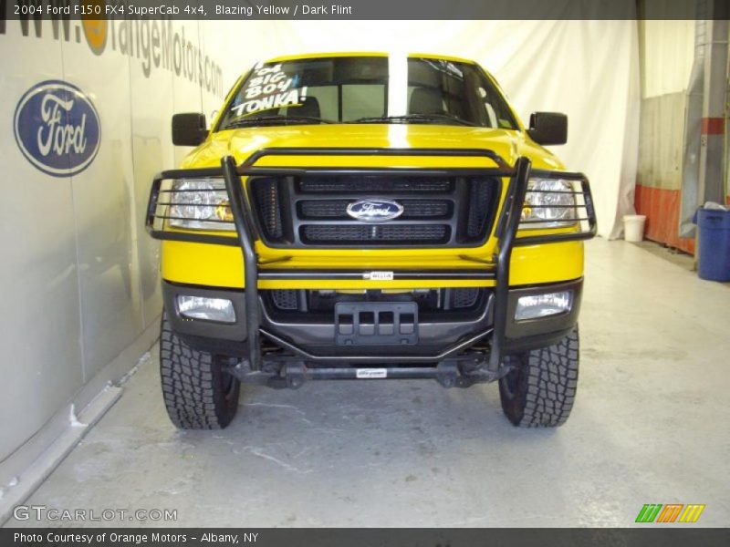 Blazing Yellow / Dark Flint 2004 Ford F150 FX4 SuperCab 4x4