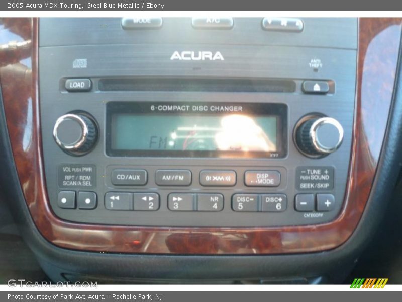 Steel Blue Metallic / Ebony 2005 Acura MDX Touring
