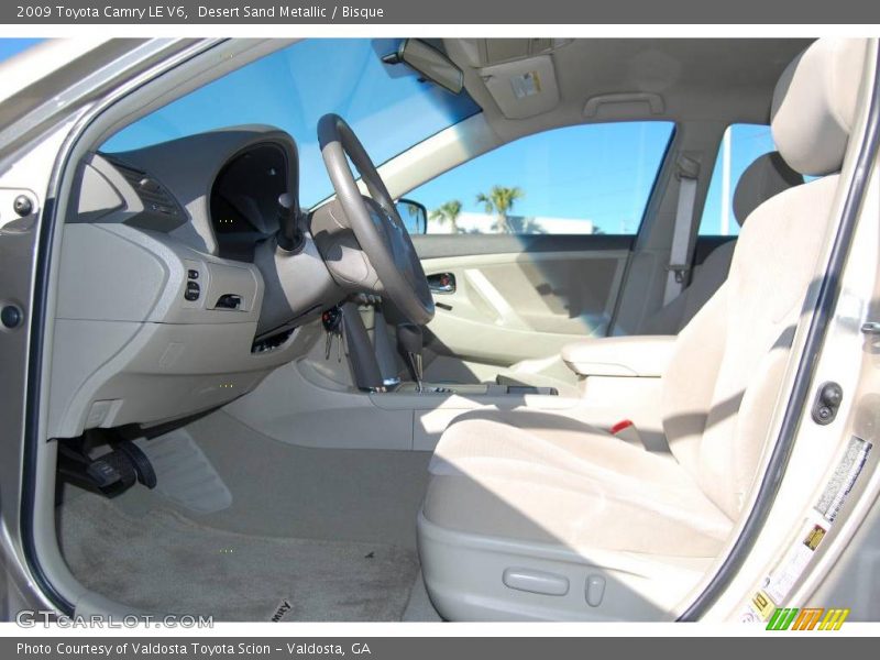 Desert Sand Metallic / Bisque 2009 Toyota Camry LE V6