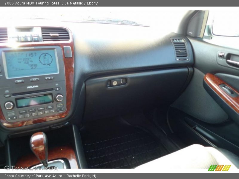 Steel Blue Metallic / Ebony 2005 Acura MDX Touring