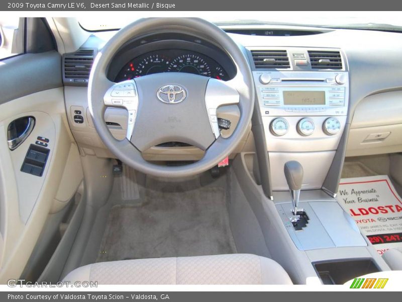 Desert Sand Metallic / Bisque 2009 Toyota Camry LE V6