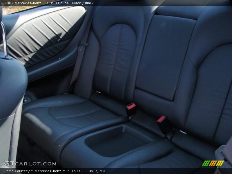 Black / Black 2007 Mercedes-Benz CLK 350 Coupe