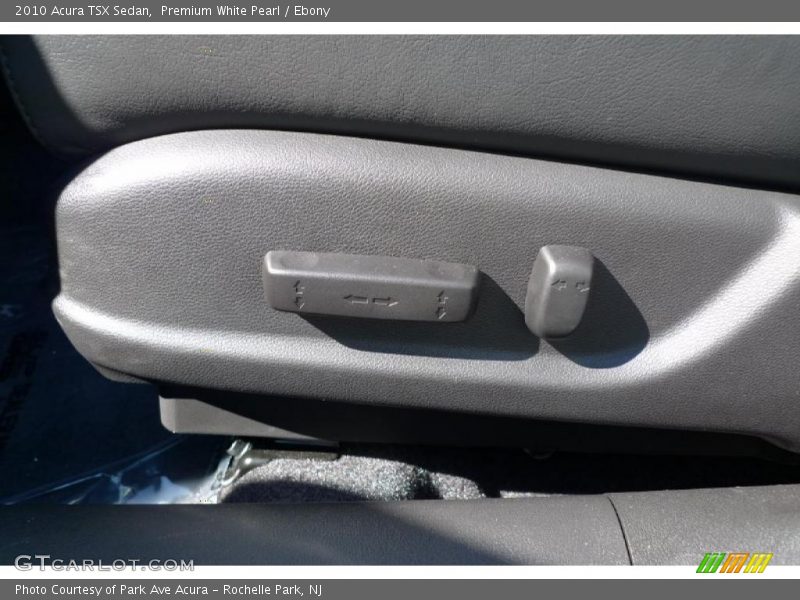 Premium White Pearl / Ebony 2010 Acura TSX Sedan