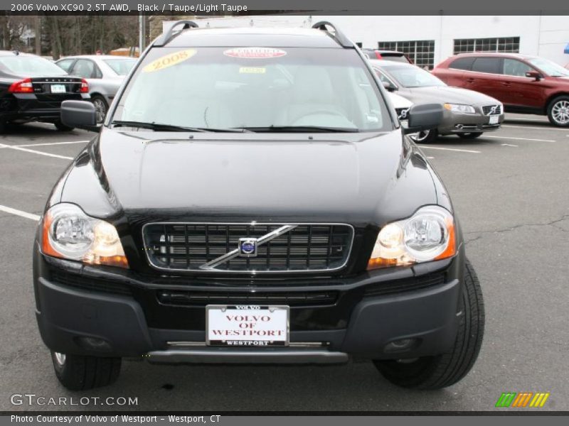 Black / Taupe/Light Taupe 2006 Volvo XC90 2.5T AWD