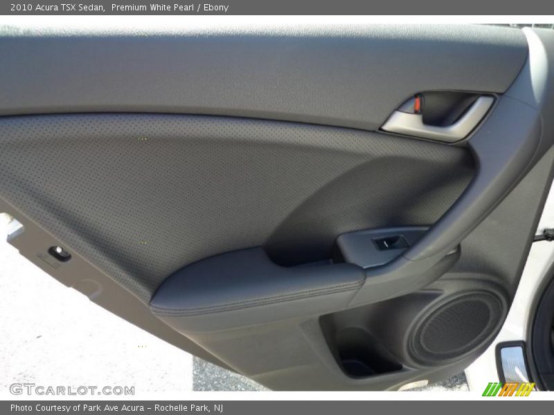 Premium White Pearl / Ebony 2010 Acura TSX Sedan