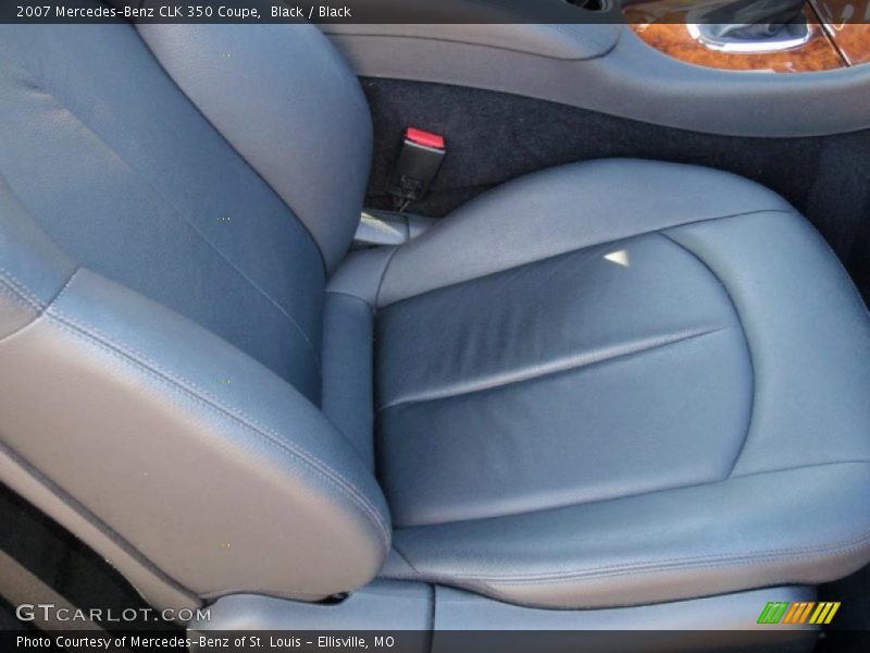 Black / Black 2007 Mercedes-Benz CLK 350 Coupe