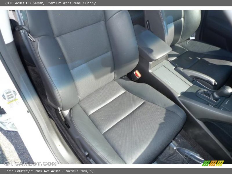 Premium White Pearl / Ebony 2010 Acura TSX Sedan