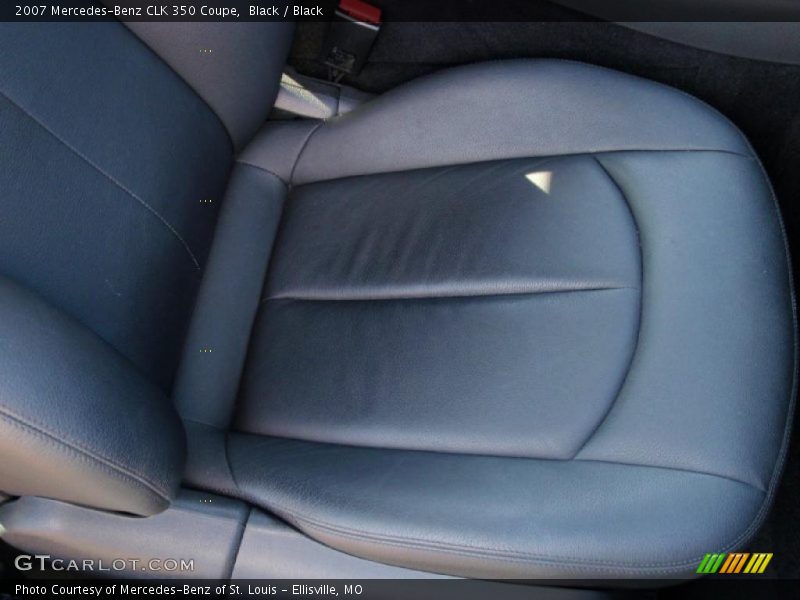 Black / Black 2007 Mercedes-Benz CLK 350 Coupe