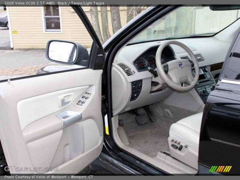 Black / Taupe/Light Taupe 2006 Volvo XC90 2.5T AWD