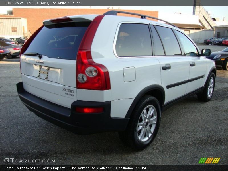 Ice White / Taupe 2004 Volvo XC90 T6 AWD