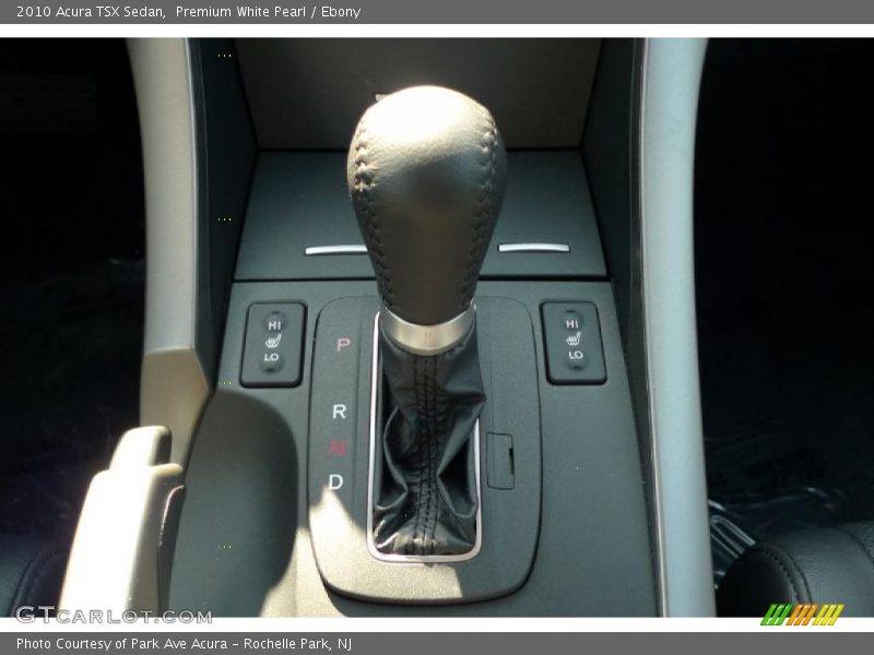 Premium White Pearl / Ebony 2010 Acura TSX Sedan