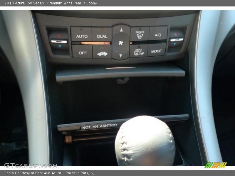 Premium White Pearl / Ebony 2010 Acura TSX Sedan