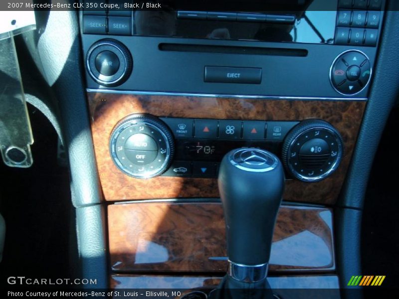 Black / Black 2007 Mercedes-Benz CLK 350 Coupe