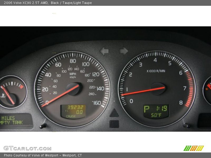 Black / Taupe/Light Taupe 2006 Volvo XC90 2.5T AWD