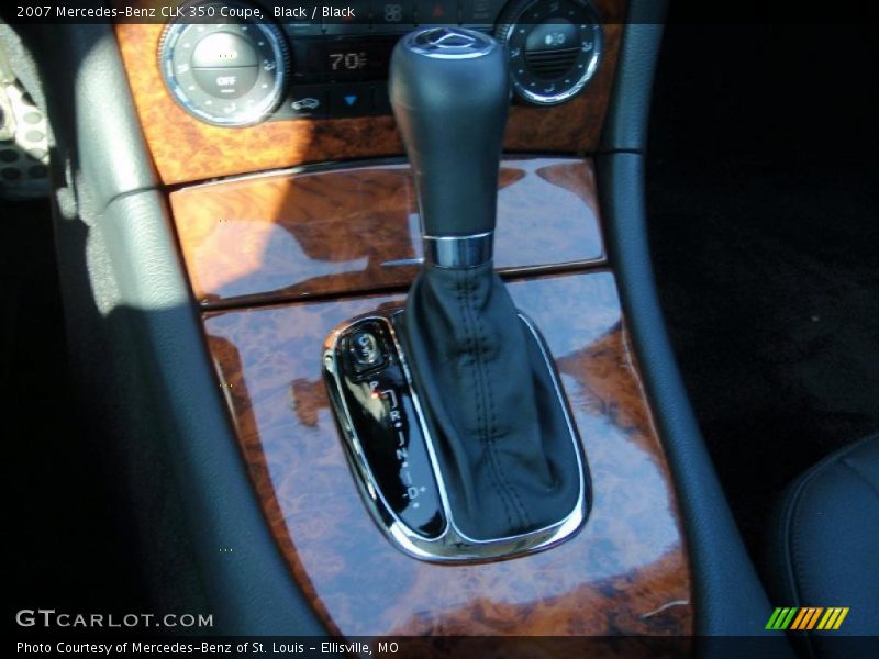 Black / Black 2007 Mercedes-Benz CLK 350 Coupe