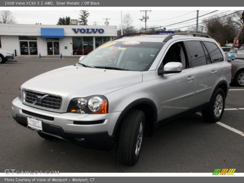 Silver Metallic / Off Black 2008 Volvo XC90 3.2 AWD