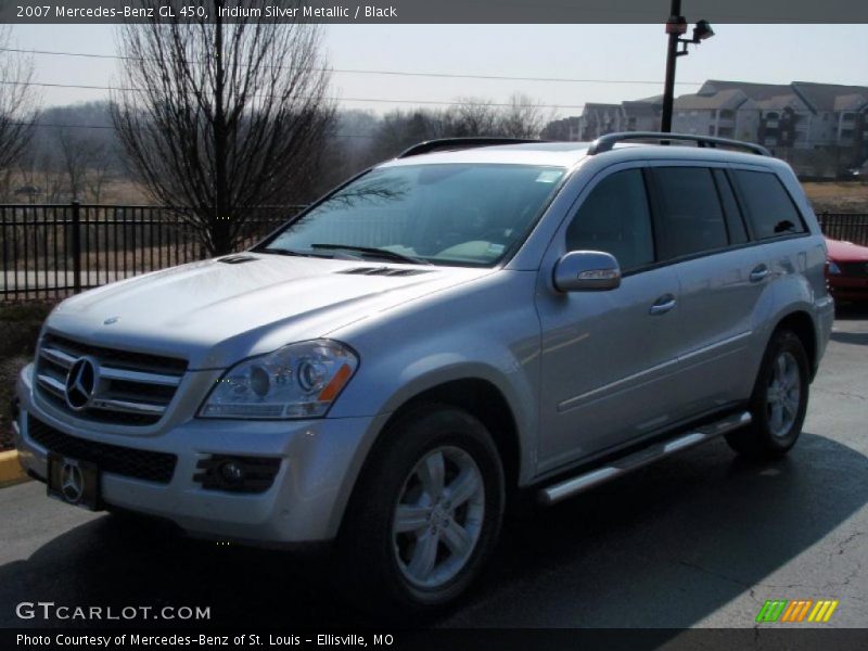 Iridium Silver Metallic / Black 2007 Mercedes-Benz GL 450