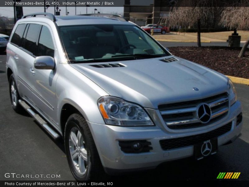 Iridium Silver Metallic / Black 2007 Mercedes-Benz GL 450