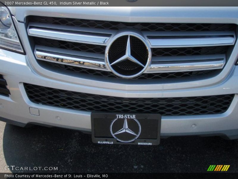 Iridium Silver Metallic / Black 2007 Mercedes-Benz GL 450