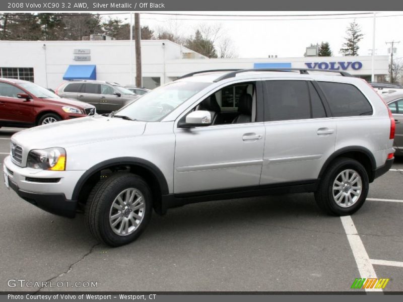 Silver Metallic / Off Black 2008 Volvo XC90 3.2 AWD