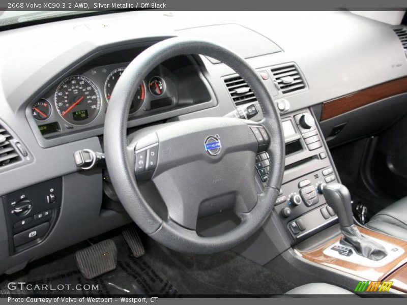 Silver Metallic / Off Black 2008 Volvo XC90 3.2 AWD