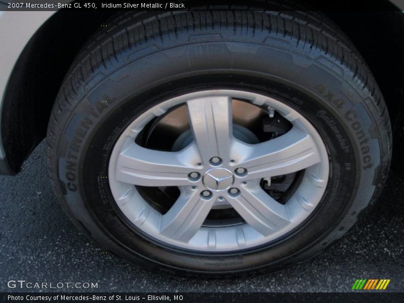 Iridium Silver Metallic / Black 2007 Mercedes-Benz GL 450