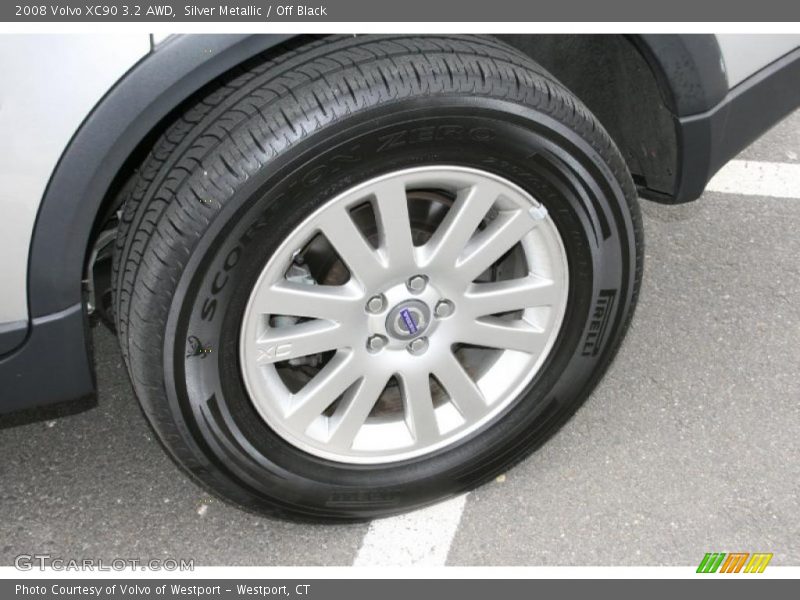 Silver Metallic / Off Black 2008 Volvo XC90 3.2 AWD