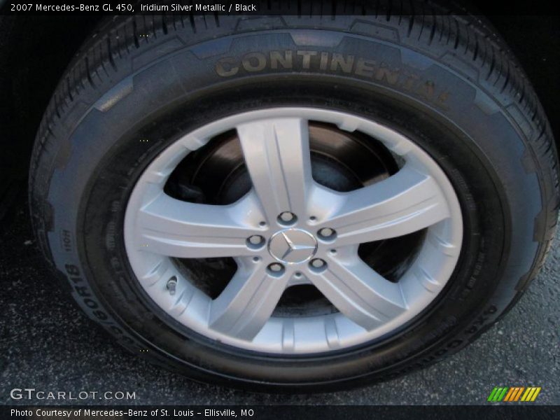 Iridium Silver Metallic / Black 2007 Mercedes-Benz GL 450