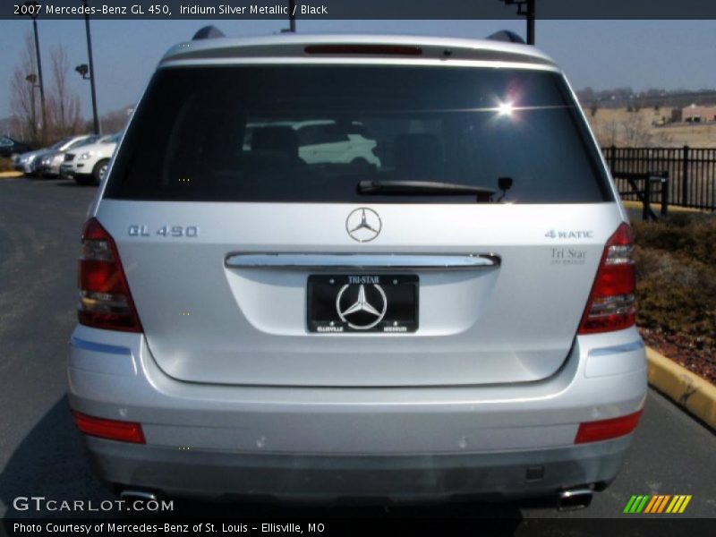 Iridium Silver Metallic / Black 2007 Mercedes-Benz GL 450