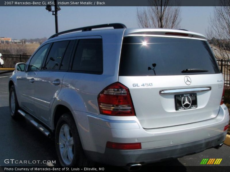 Iridium Silver Metallic / Black 2007 Mercedes-Benz GL 450