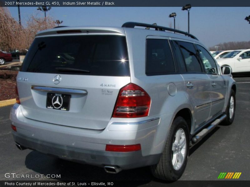 Iridium Silver Metallic / Black 2007 Mercedes-Benz GL 450