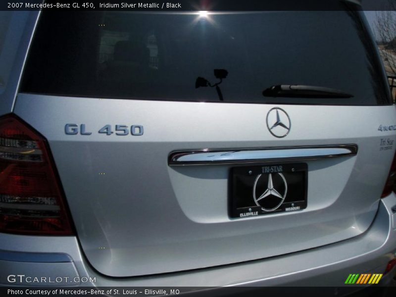 Iridium Silver Metallic / Black 2007 Mercedes-Benz GL 450