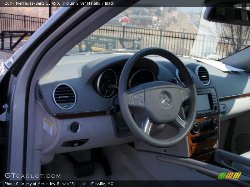 Iridium Silver Metallic / Black 2007 Mercedes-Benz GL 450