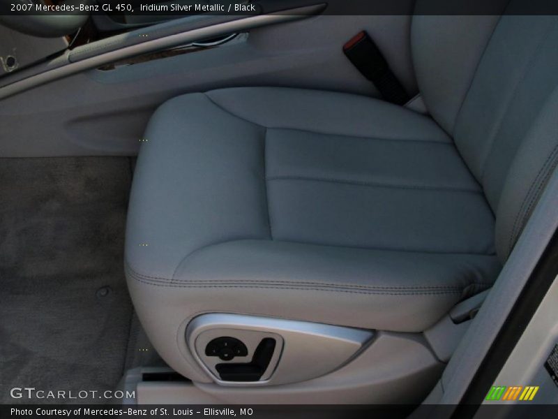 Iridium Silver Metallic / Black 2007 Mercedes-Benz GL 450