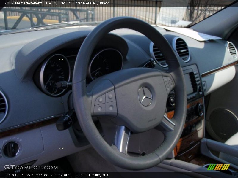 Iridium Silver Metallic / Black 2007 Mercedes-Benz GL 450