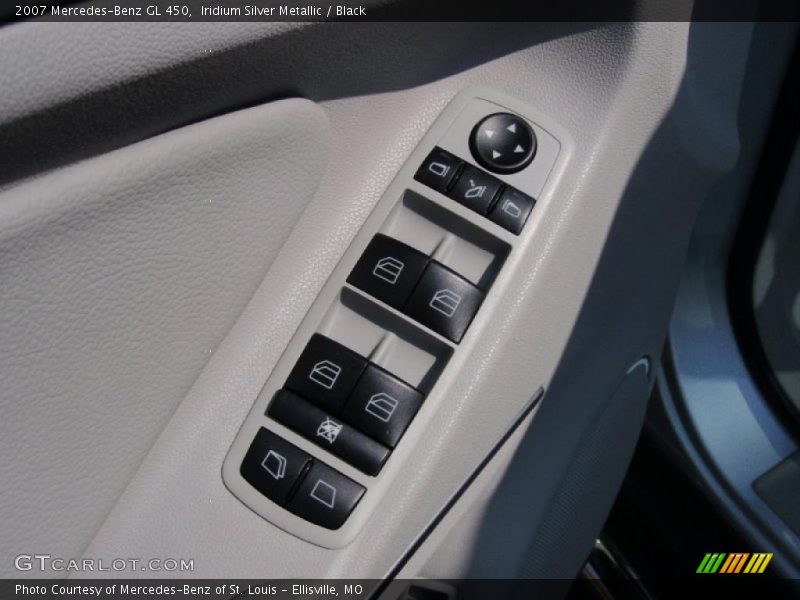 Iridium Silver Metallic / Black 2007 Mercedes-Benz GL 450